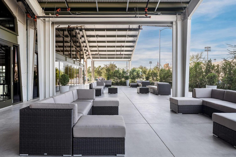 lounge space